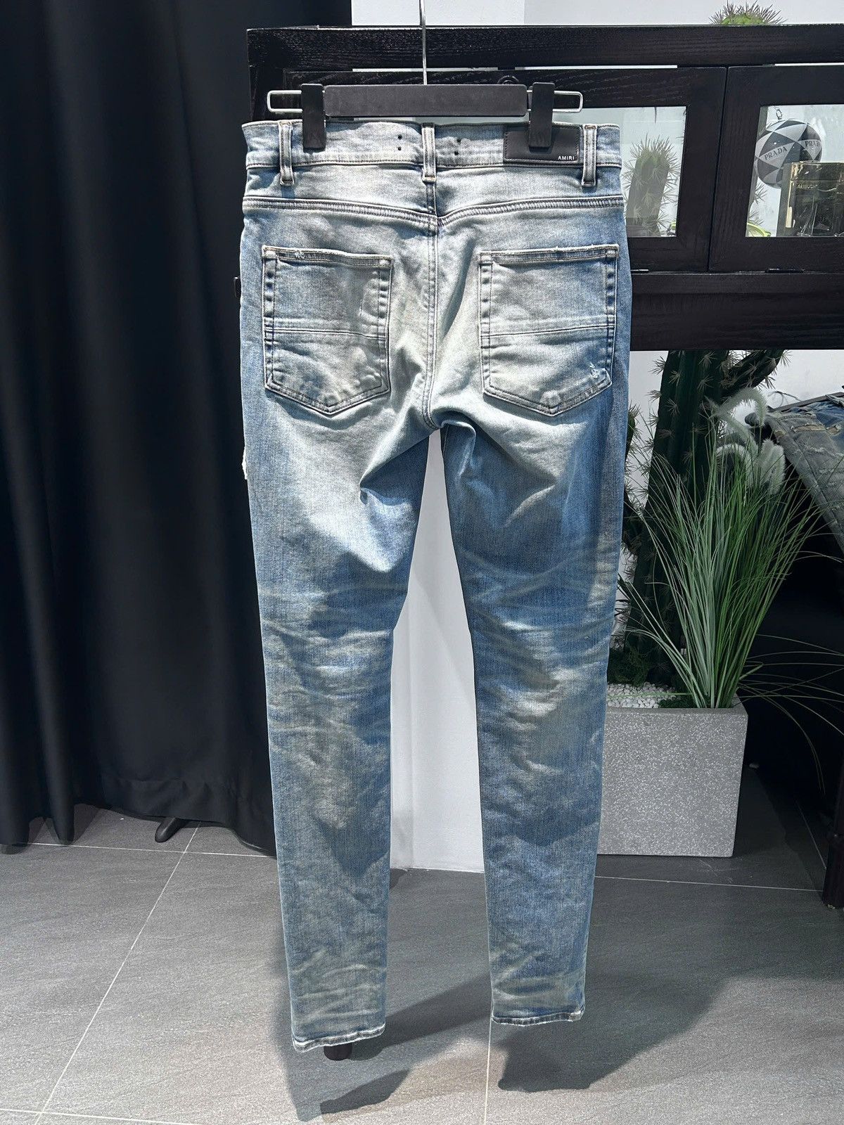 Amiri Amiri Skinny Distressed Jeans Size US 31 - 2 Thumbnail