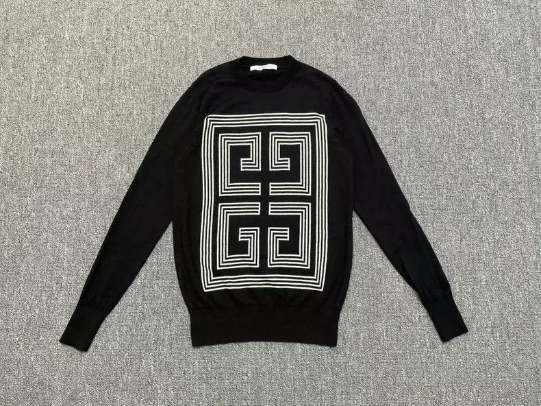 Givenchy Givenchy Classic Logo Black Sweater 2506-Nextarrow Size US XS / EU 42 / 0 - 1 Thumbnail