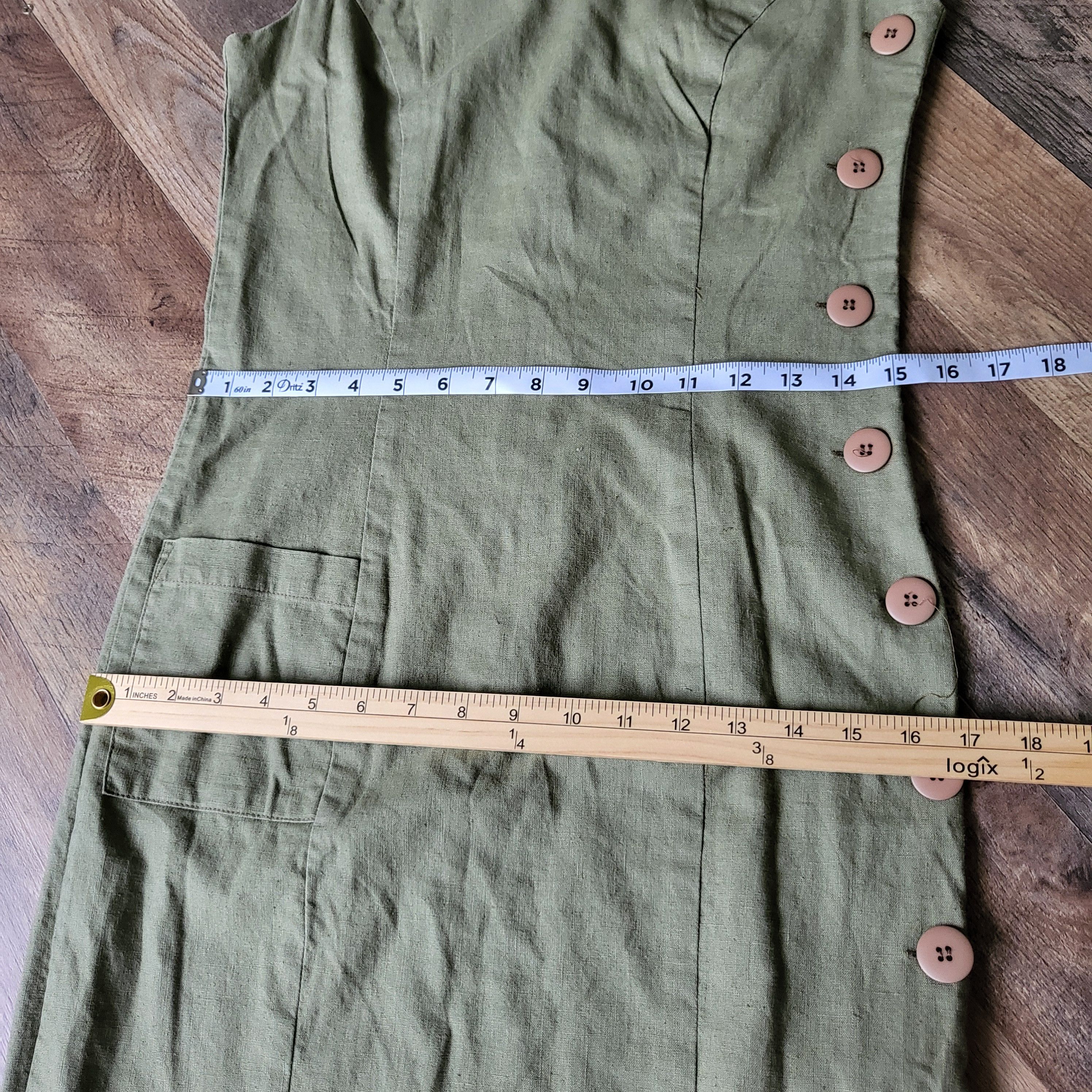 Vintage Vintage Womens Dress Size 4 Linen Cotton Blend Size S / US 4 / IT 40 - 8 Thumbnail