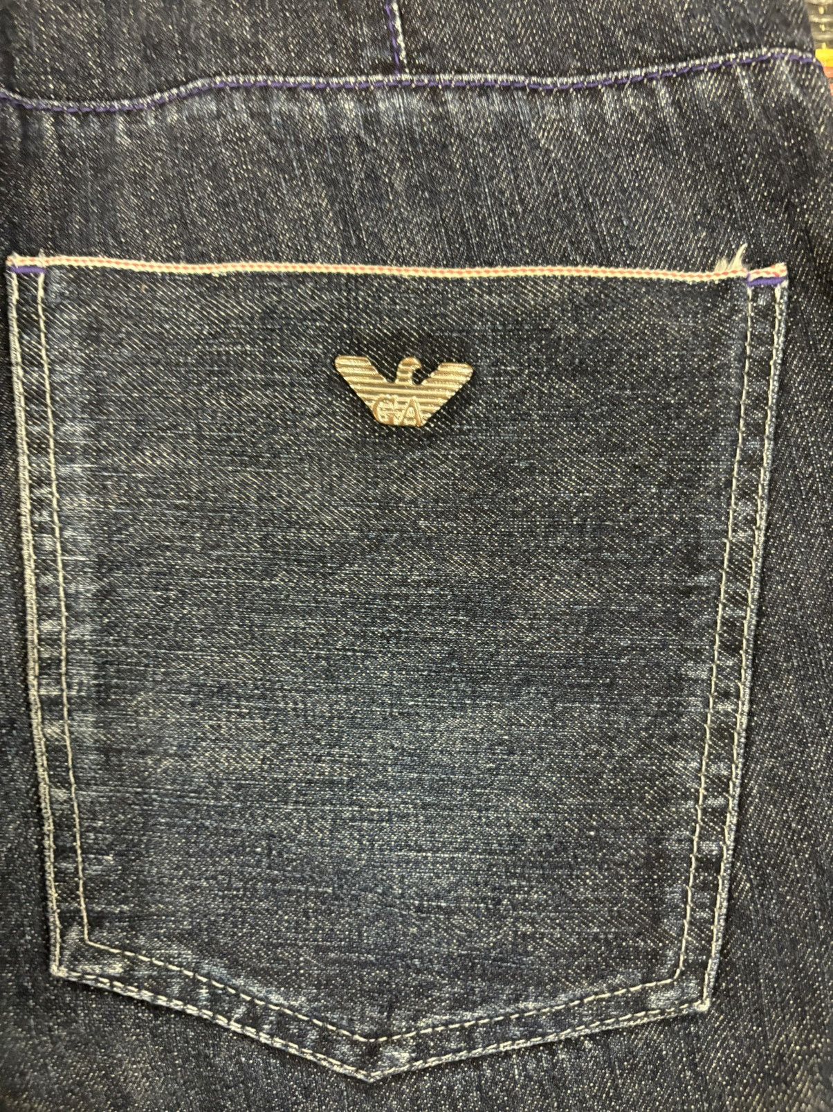 Giorgio Armani Giorgio Armani Selvedge Denim Size US 29 - 5 Thumbnail