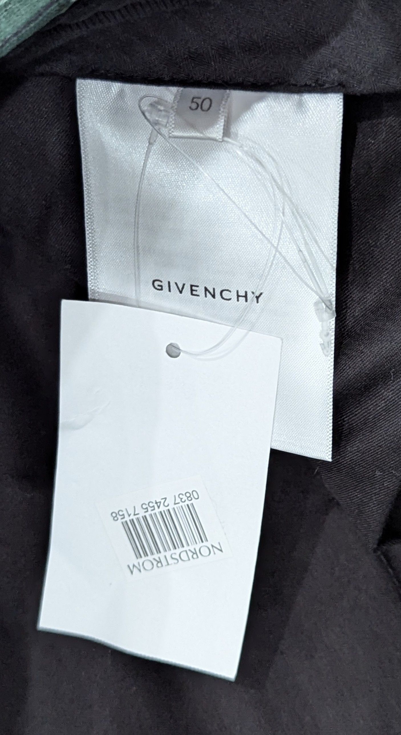 Givenchy GIVENCHY Jacquard Evening Trousers Pants Dark Green 50 US 34 Size US 34 / EU 50 - 7 Thumbnail
