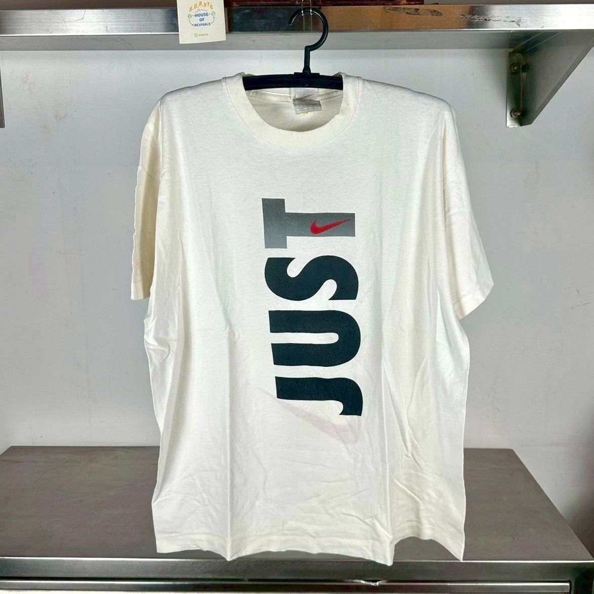 Vintage Vintage 90s Nike Just Do It Double Sided Slogan T-Shirt Size US XL / EU 56 / 4 - 1 Thumbnail