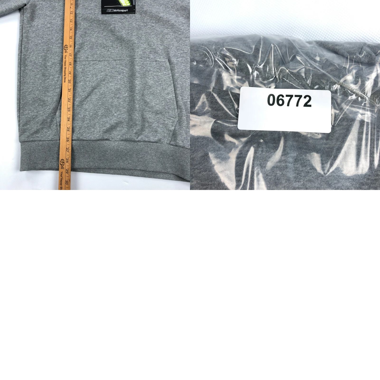 Puma PUMA BMW M Motorsport M8 GT3 Hoodie Mens Gray Pullover Sweatshirt Size M Size US M / EU 48-50 / 2 - 9 Thumbnail