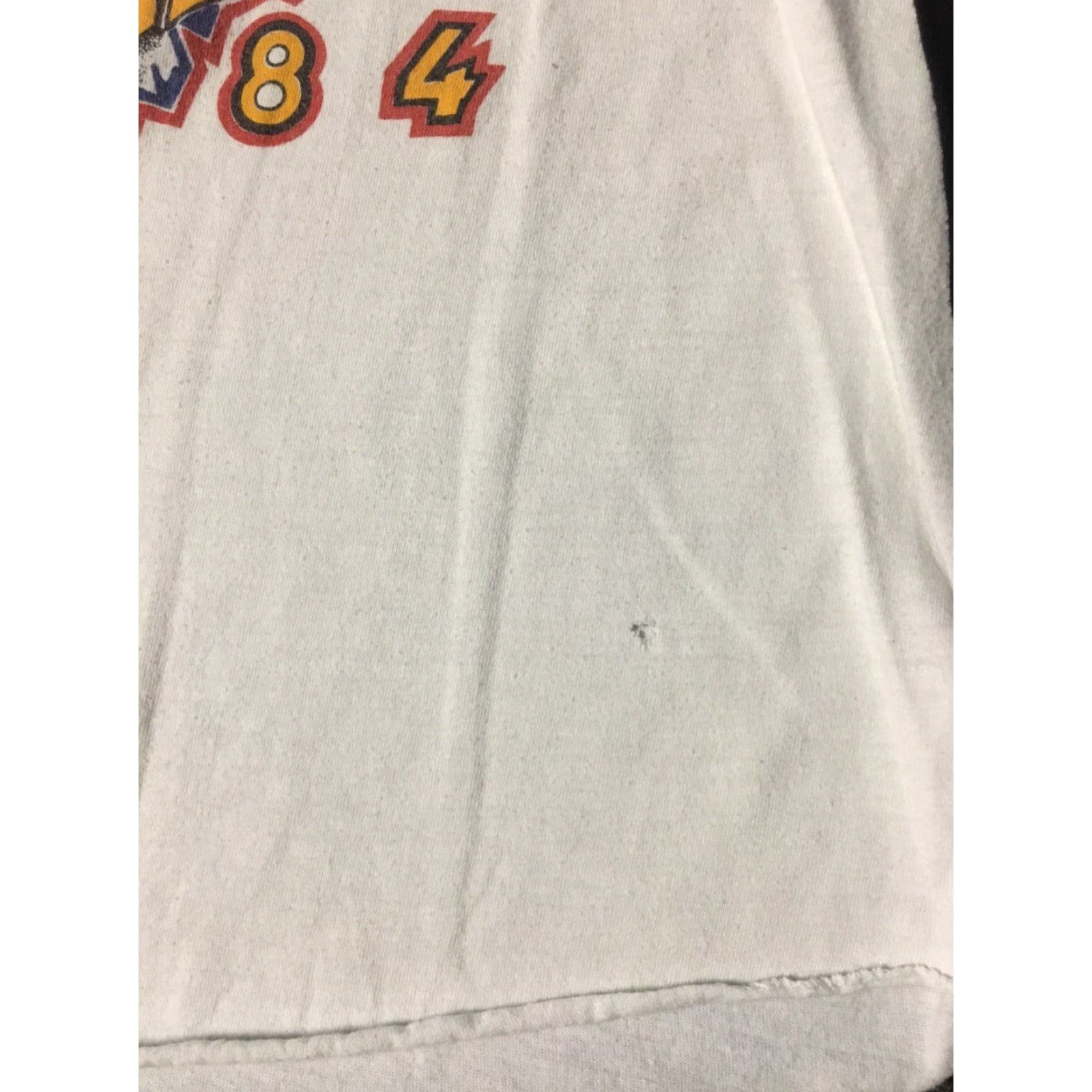 Vintage VINTAGE Van Halen World Tour Distress Shirt S M 1984 Rock Graphic Tee White 3/4 Sleeve Mens Size US S / EU 44-46 / 1 - 7 Thumbnail