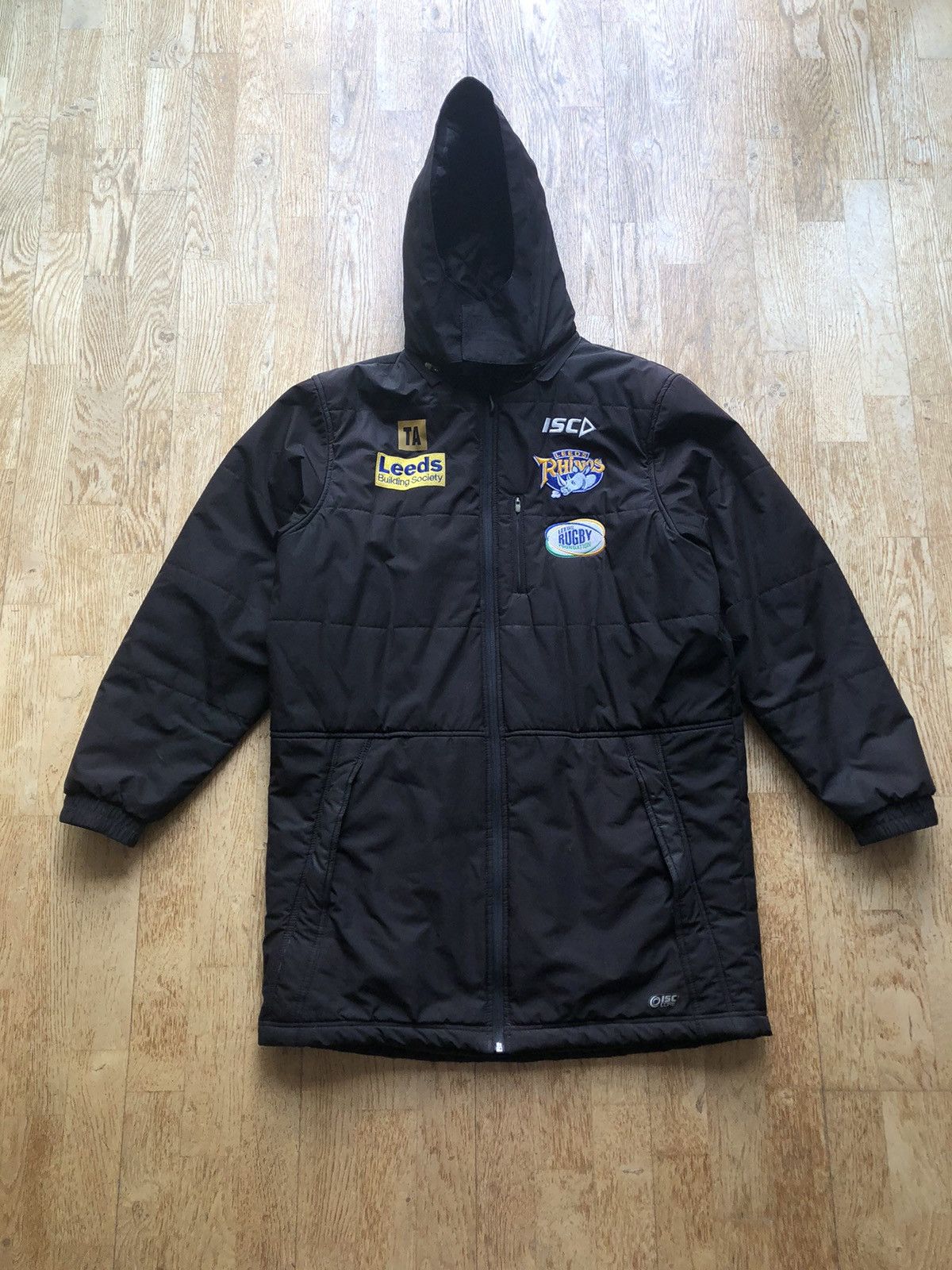 Vintage LEEDS RUGBY RHINOS VINTAGE ENGLAND PARKA SPORT JACKET Size US M / EU 48-50 / 2 - 1 Thumbnail
