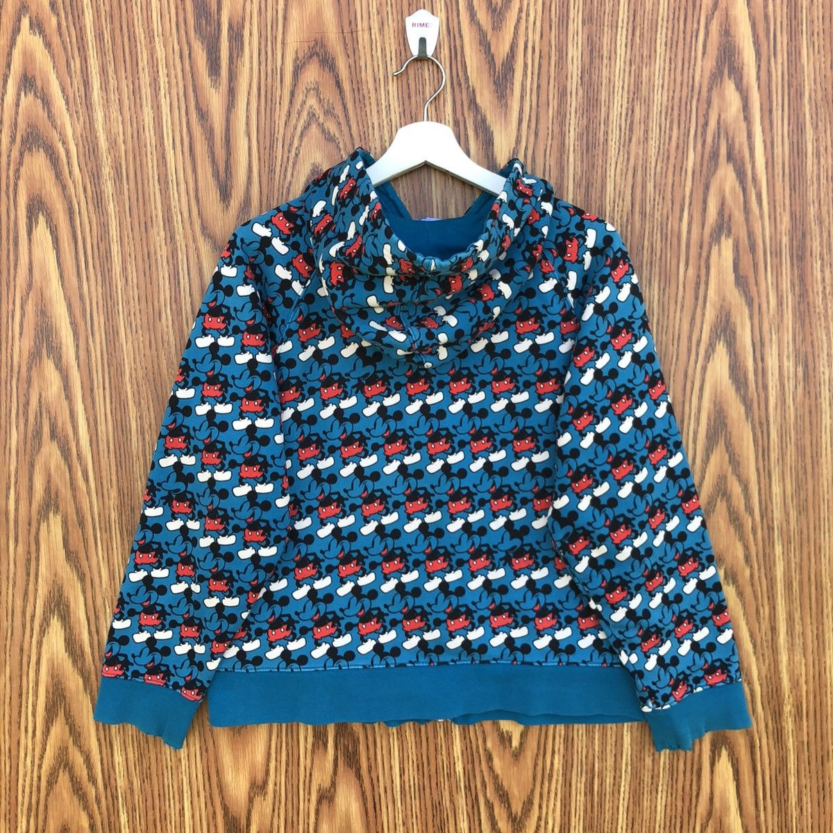 Disney Vintage Disney Mickey Mouse Hoodie Zipper Pullover Size M / US 6-8 / IT 42-44 - 7 Thumbnail