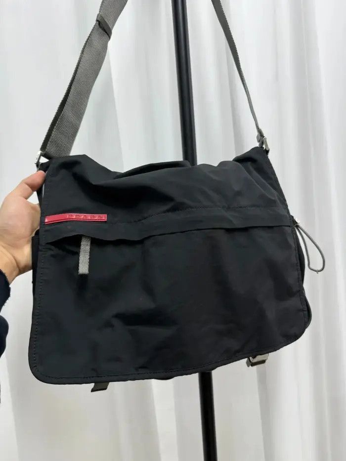 Prada Vintage Prada Red Label Messager Bag-2507 Size ONE SIZE - 7 Thumbnail