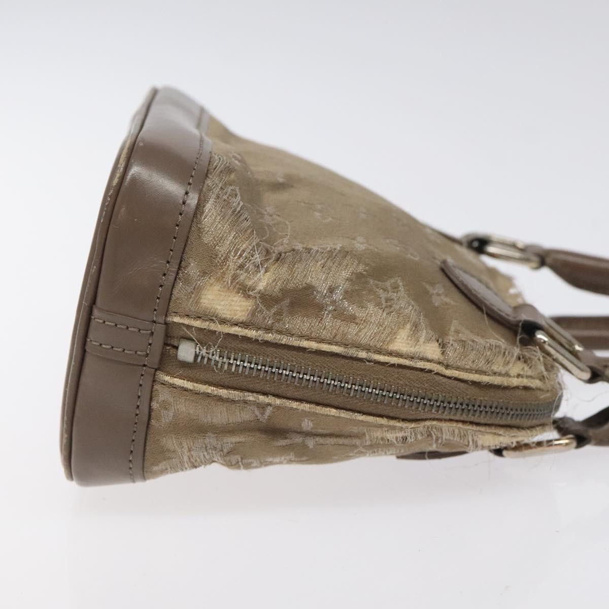 Louis Vuitton LOUIS VUITTON Monogram Satin Little Alma Hand Bag Gray Size ONE SIZE - 4 Thumbnail