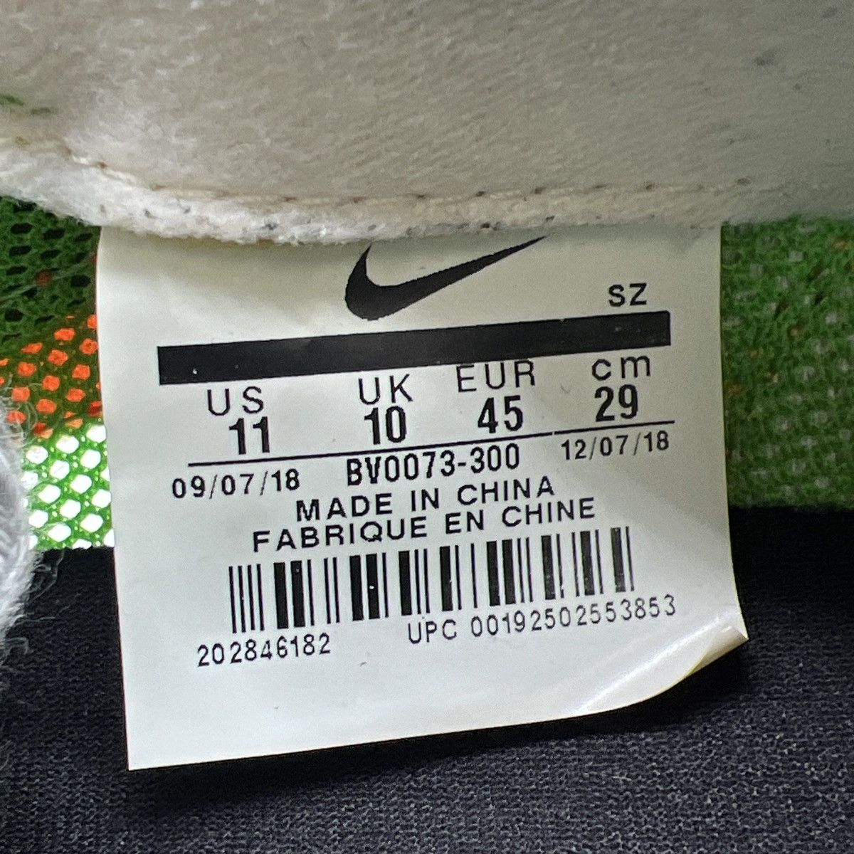 Nike Sacai x LDWaffle green gusto Size US 11 / EU 44 - 9 Thumbnail