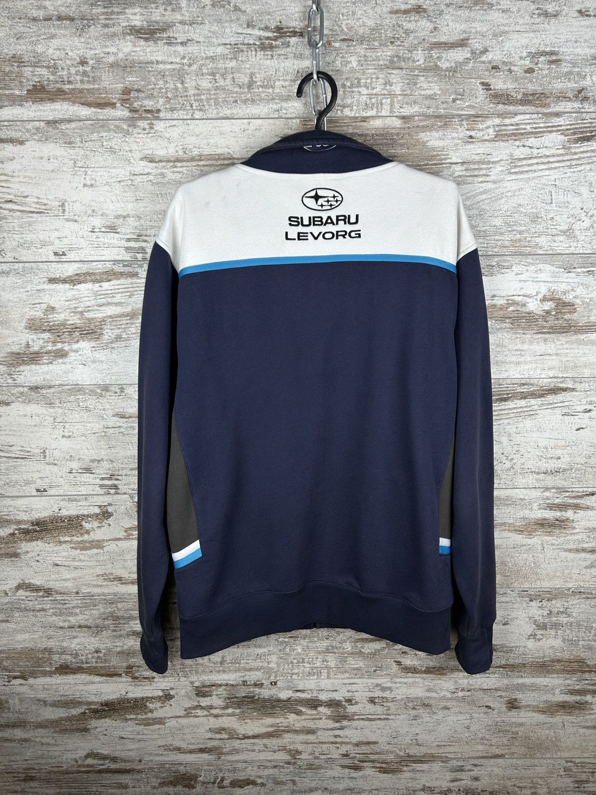 Vintage Mens Vintage Subaru zip sweatshirt racing levorg y2k rare Size US XL / EU 56 / 4 - 11 Thumbnail