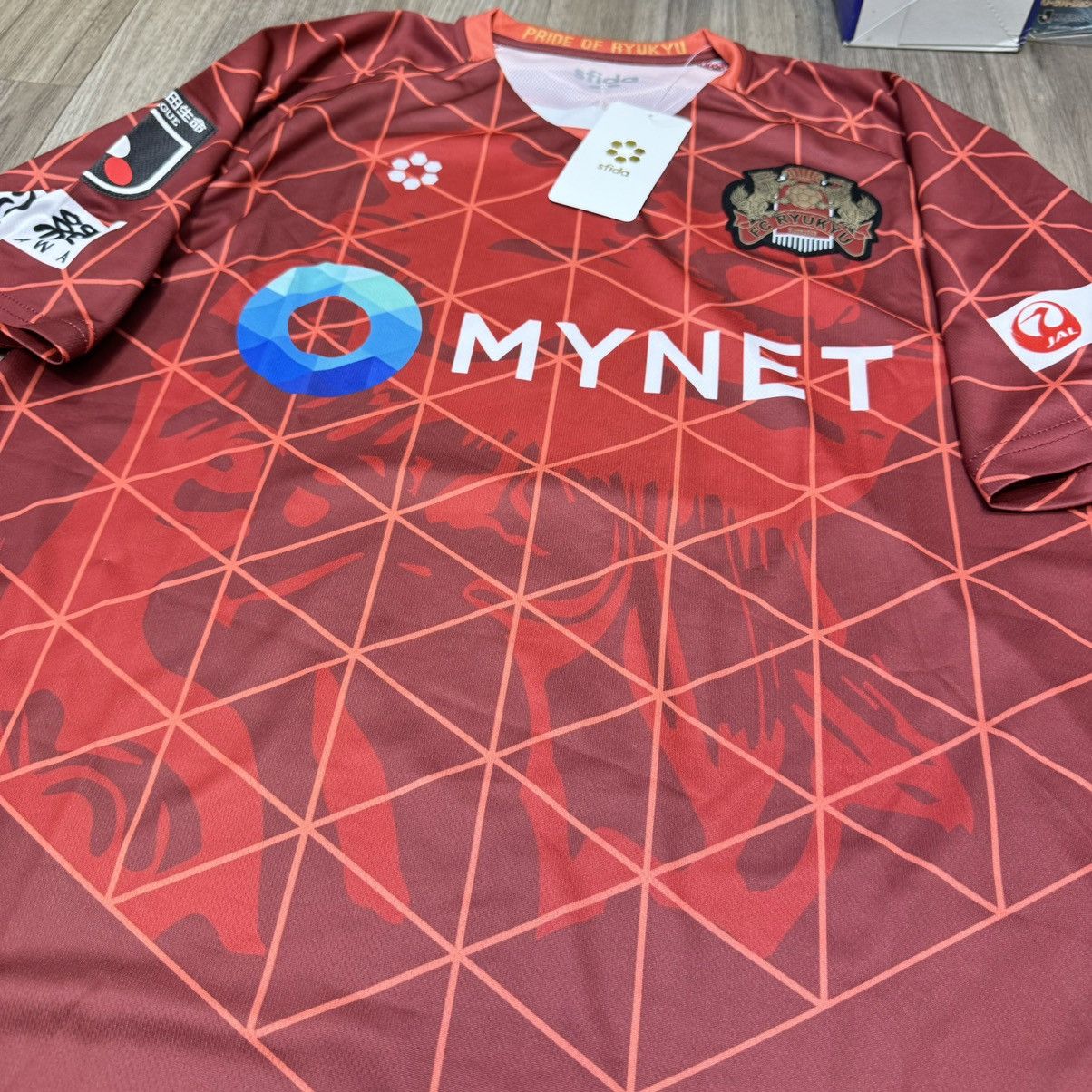 Japanese Brand FC Ryukyu 2021 home shirt #6 Koki (Bnwt) Size US L / EU 52-54 / 3 - 3 Thumbnail
