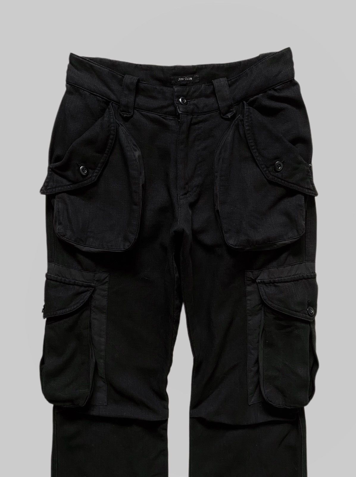 JUN MEN Jun Club Utility Flare Cargo Pants Size US 31 - 2 Thumbnail
