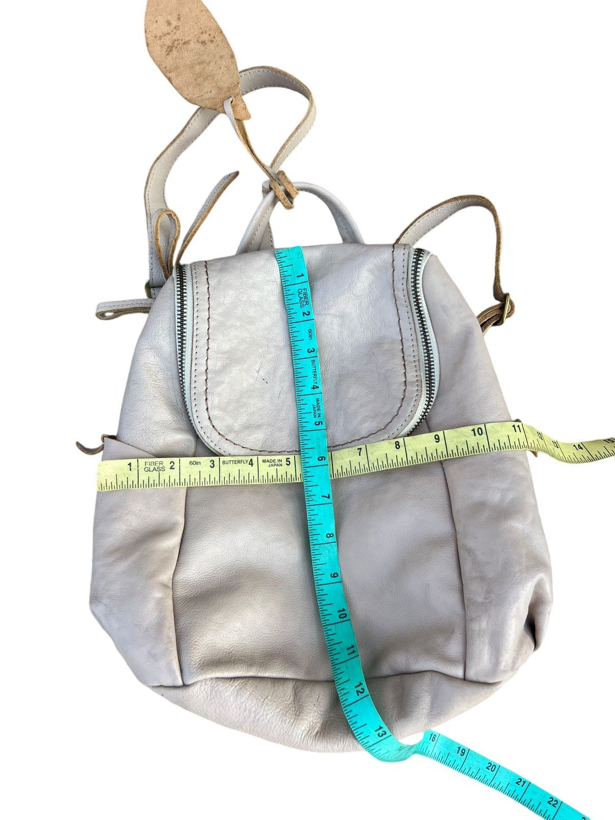 Leather Vintage Marmelo Japan Patina Leather Backpack Bag Size ONE SIZE - 25 Thumbnail