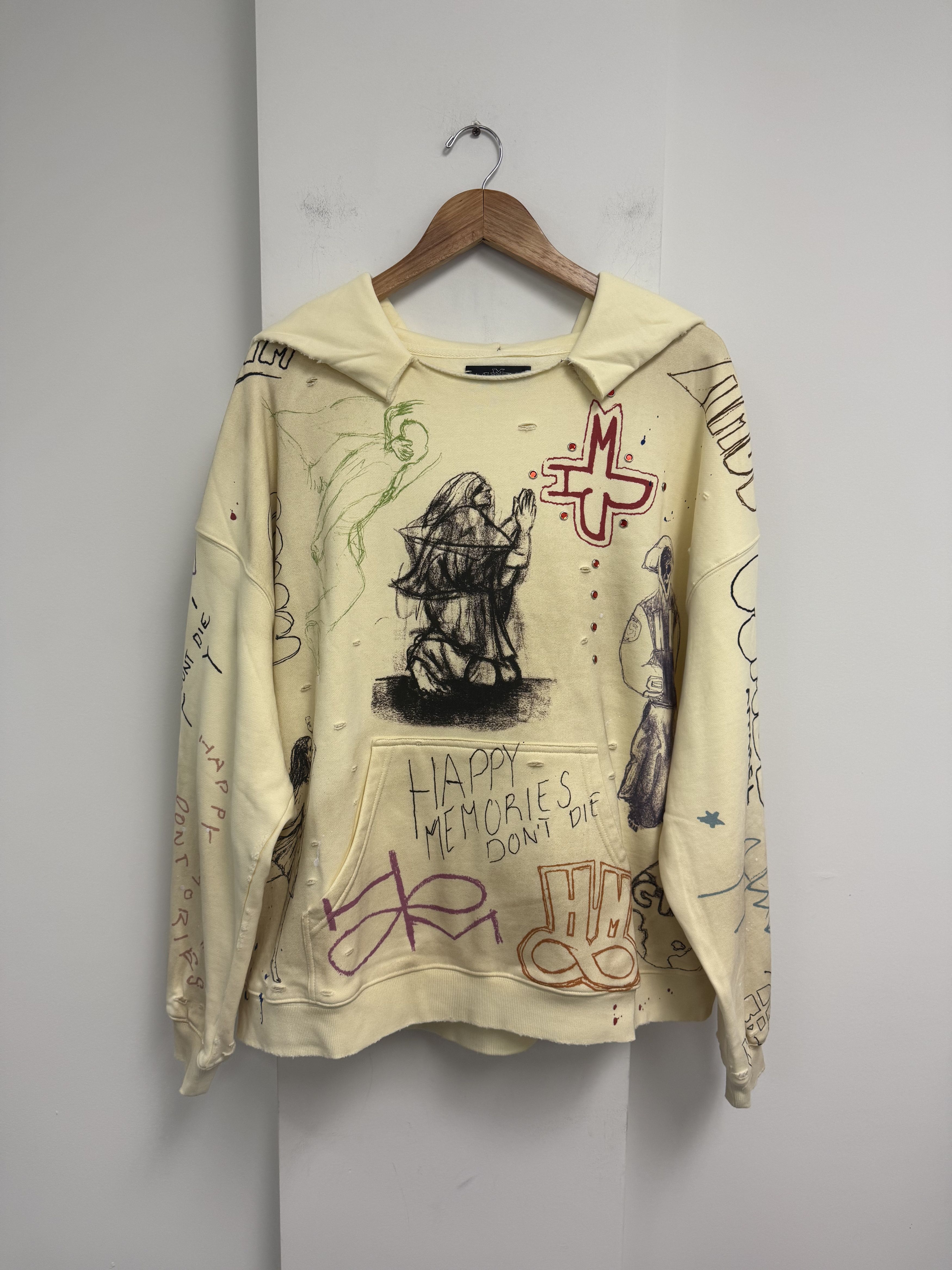 HMDD HMDD 'Sketch' Hoodie Size US XL / EU 56 / 4 - 1 Thumbnail