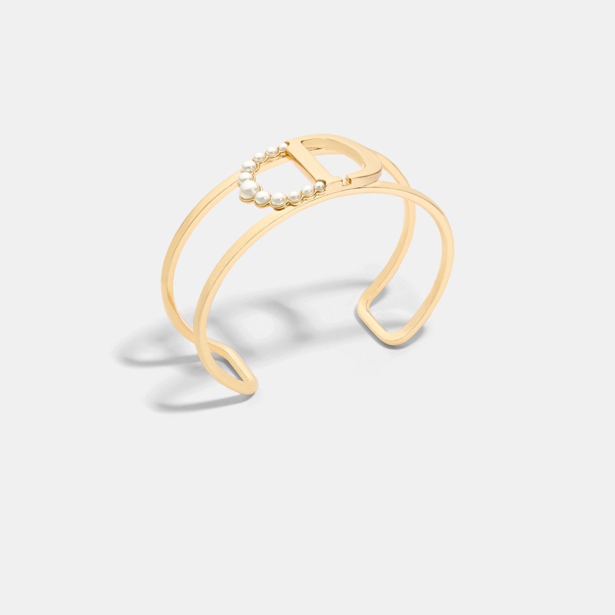 Dior o1bcso1str0126 Size:OS/30 Montaine Bangle in Golden Size ONE SIZE - 2 Thumbnail