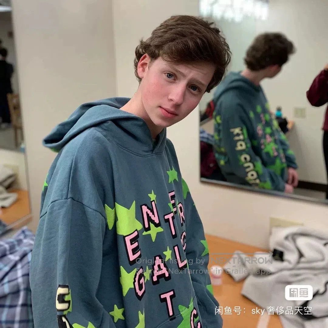 Kanye West kid cudi glow-in-the-dark star hoodie. Size US M / EU 48-50 / 2 - 9 Thumbnail