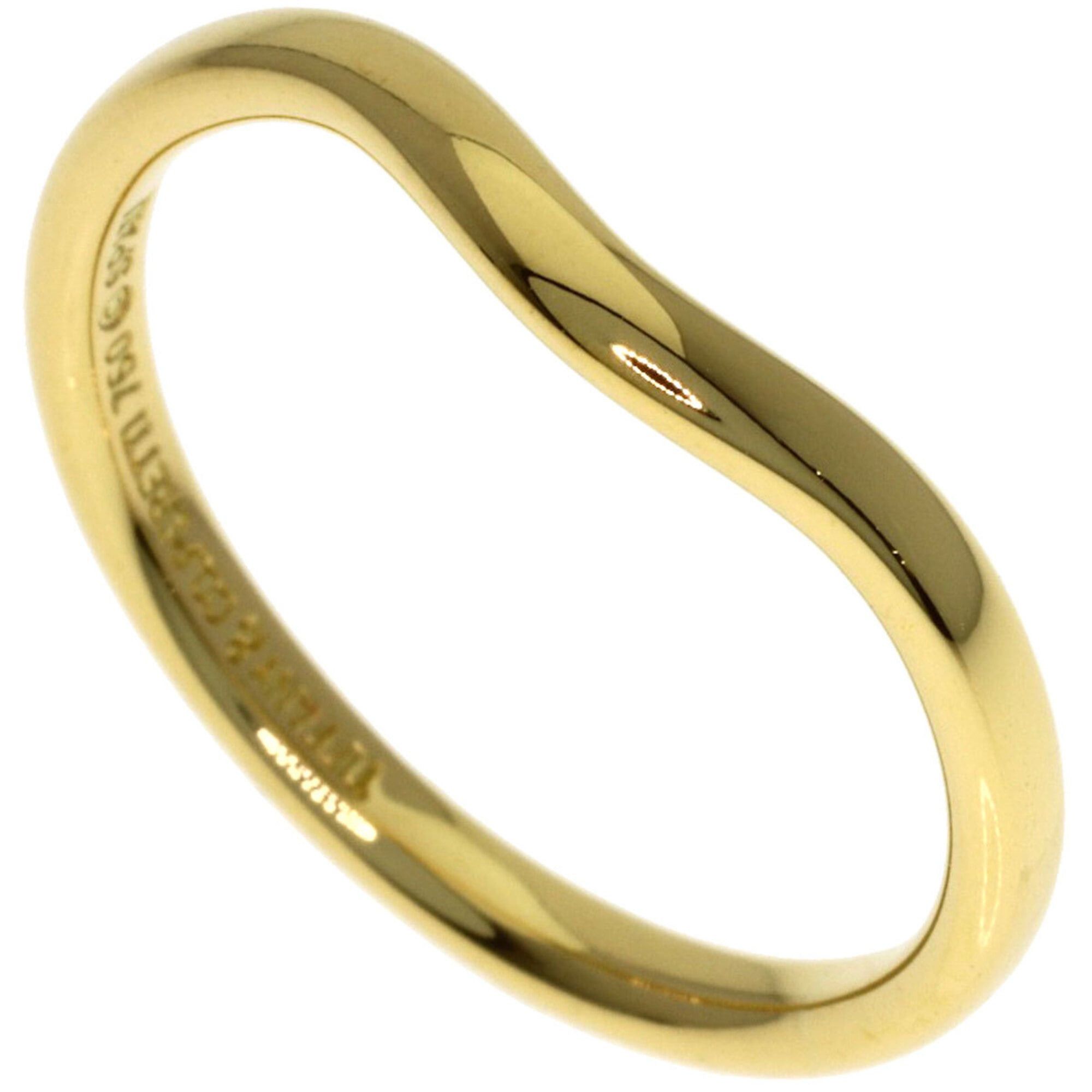 Tiffany & Co. Tiffany & Co. Curved Band Ring, 18K Yellow Gold, Women's. Size ONE SIZE - 1 Thumbnail