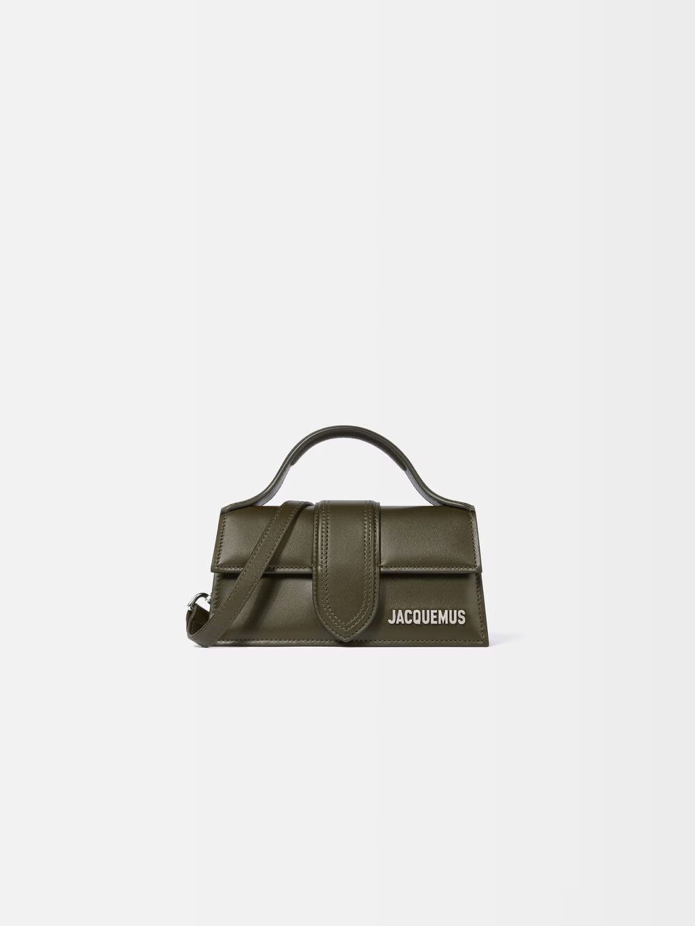 Jacquemus o1la1rc1a0925 Size: OS / Le Bambino Bag in Dark Khaki Size ONE SIZE - 1 Thumbnail
