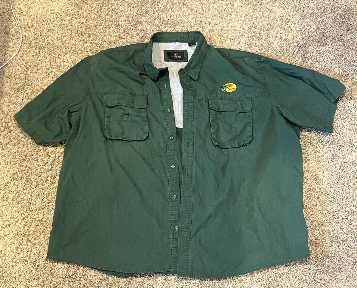 Bass Pro Shops Vintage Bass Pro Shops Oversized Fishing Tee Size US XXL / EU 58 / 5 - 1 Thumbnail