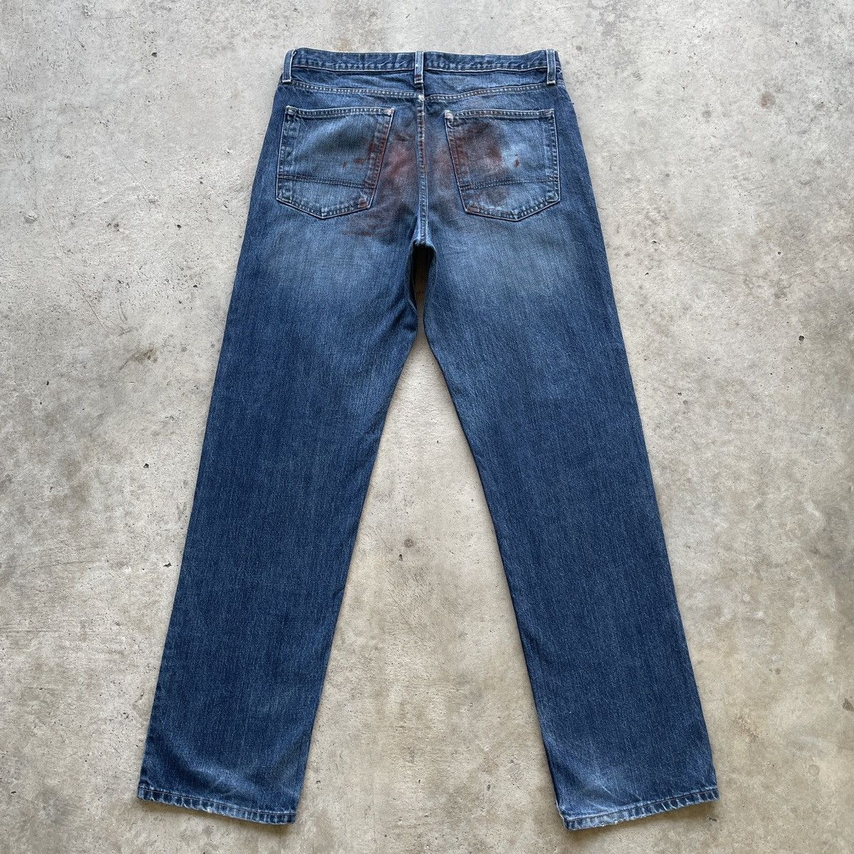 Arizona Jean Co. Vintage Arizona Jeans Faded Denim Jeans Pants W36x34.5 Size US 36 / EU 52 - 12 Thumbnail