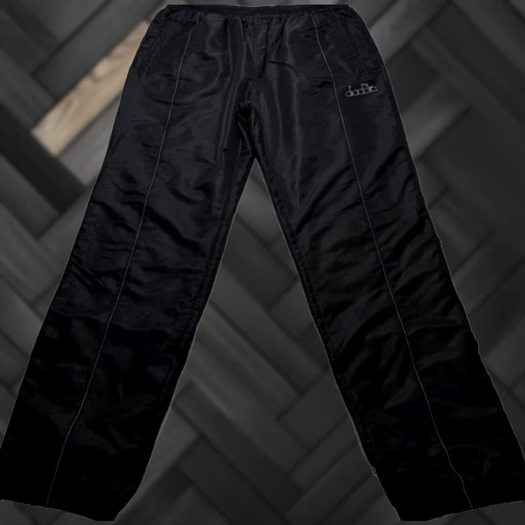 Diadora Diadora Mens Black Track Pants 2XL Regular XS? Size US 39 - 1 Thumbnail