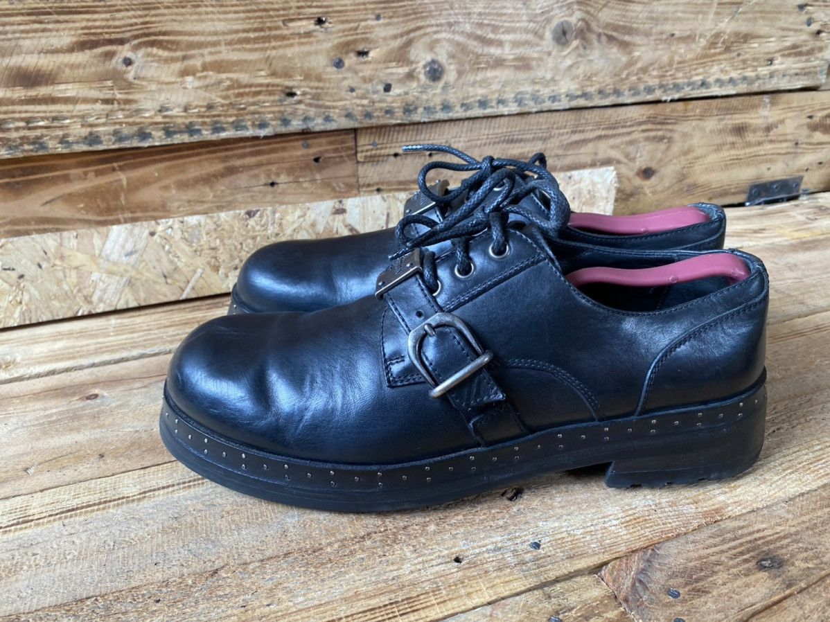 Dolce & Gabbana Dolce and gabbana derby studded black leather shoes sz Uk8 Size US 9 / EU 42 - 10 Thumbnail