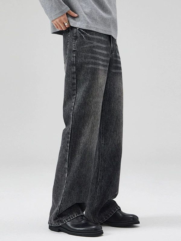 Vintage American distressed black vintage whisker bootcut jeans Size US 32 / EU 48 - 3 Thumbnail