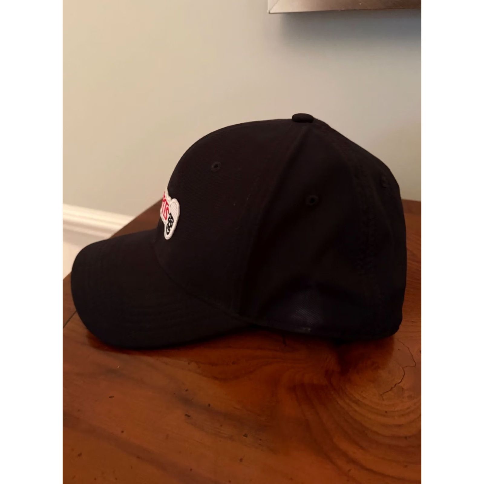 Nike Nike Fitted Hat Mens Sz M/L Black Snapback Adjustable Straps Punk Misfits Vinyl Punk Rock Casual Vintage No Size ONE SIZE - 2 Thumbnail