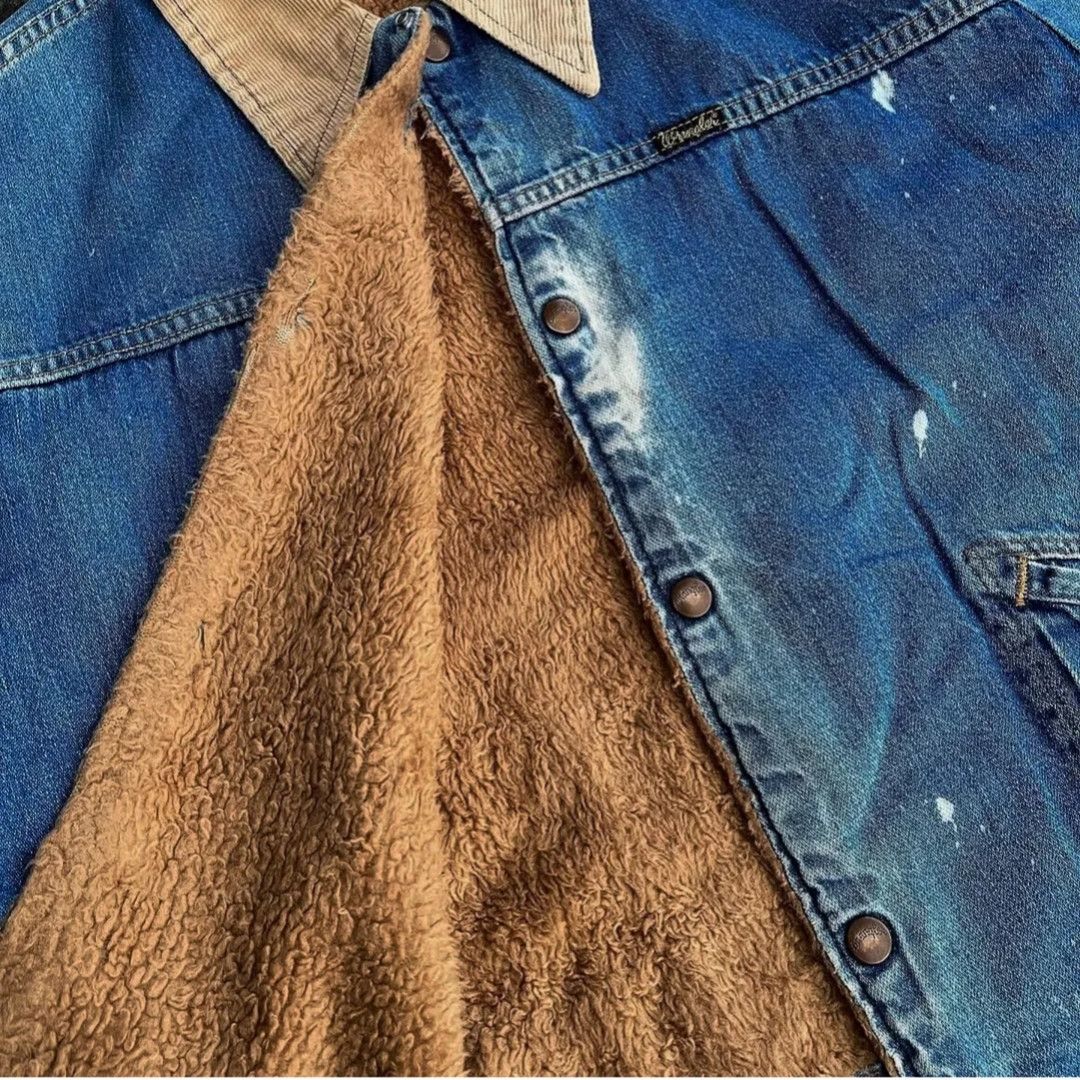 Wrangler vintage wrangler jeans jacket Size US L / EU 52-54 / 3 - 3 Thumbnail