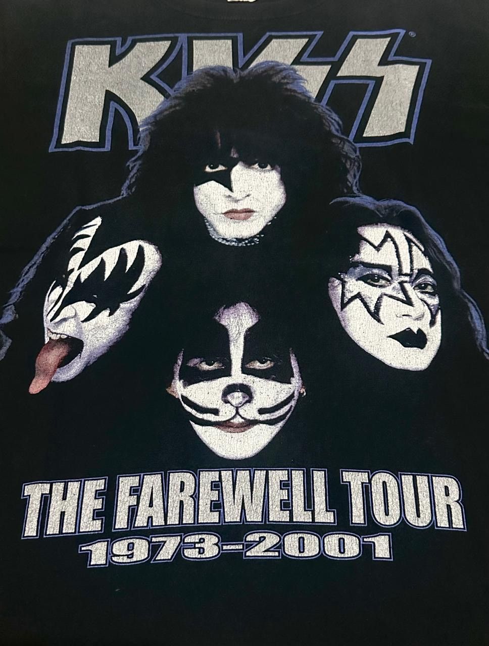 Vintage Tshirt KISS The Farewell Tour 1973-2001