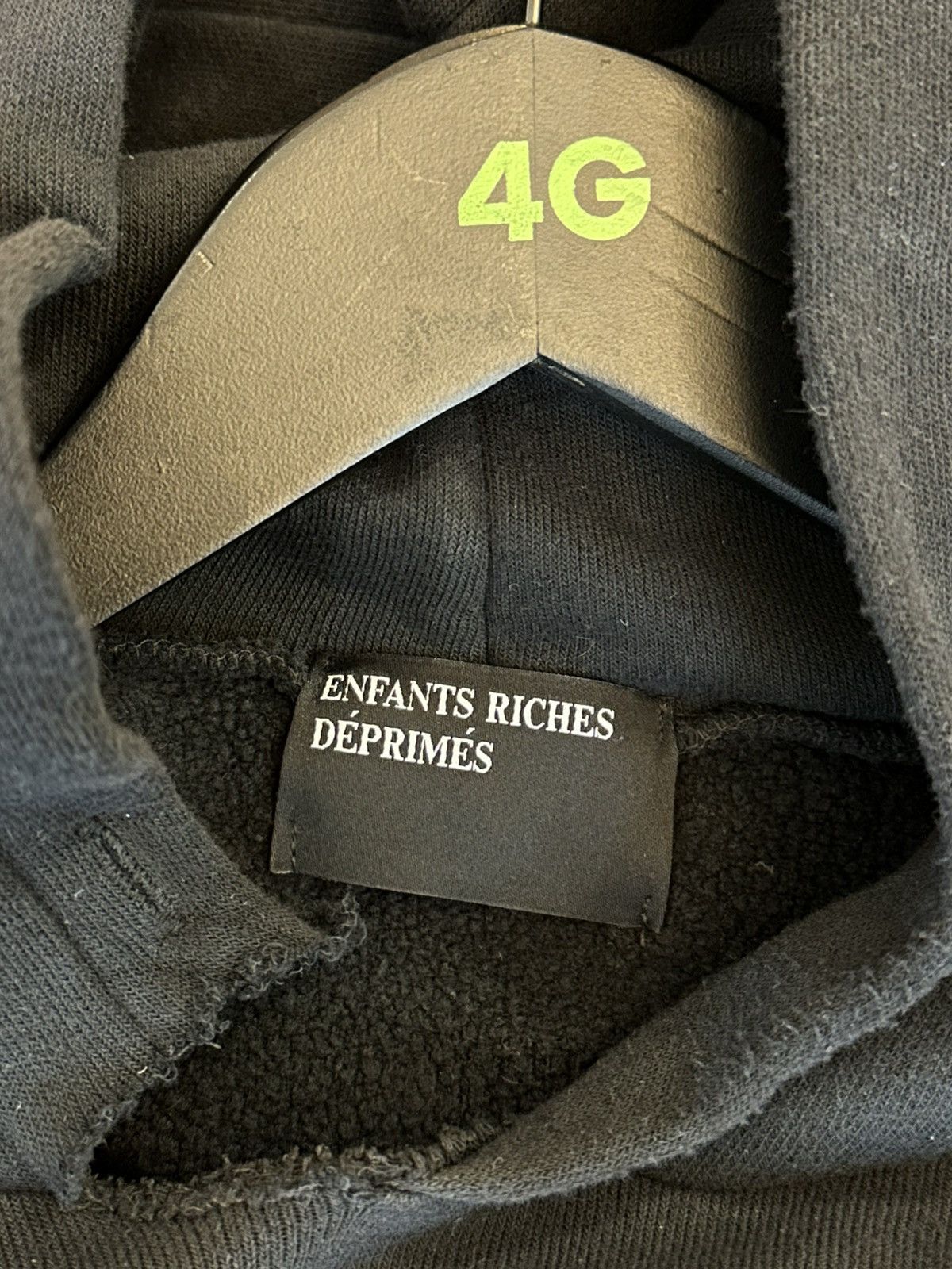 Enfants Riches Deprimes ERD PATCHED XXL THRASHED HOODIE Size US XXL / EU 58 / 5 - 5 Thumbnail