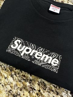 Bandana box logo pull Supreme Red size L International in Cotton - 17877211