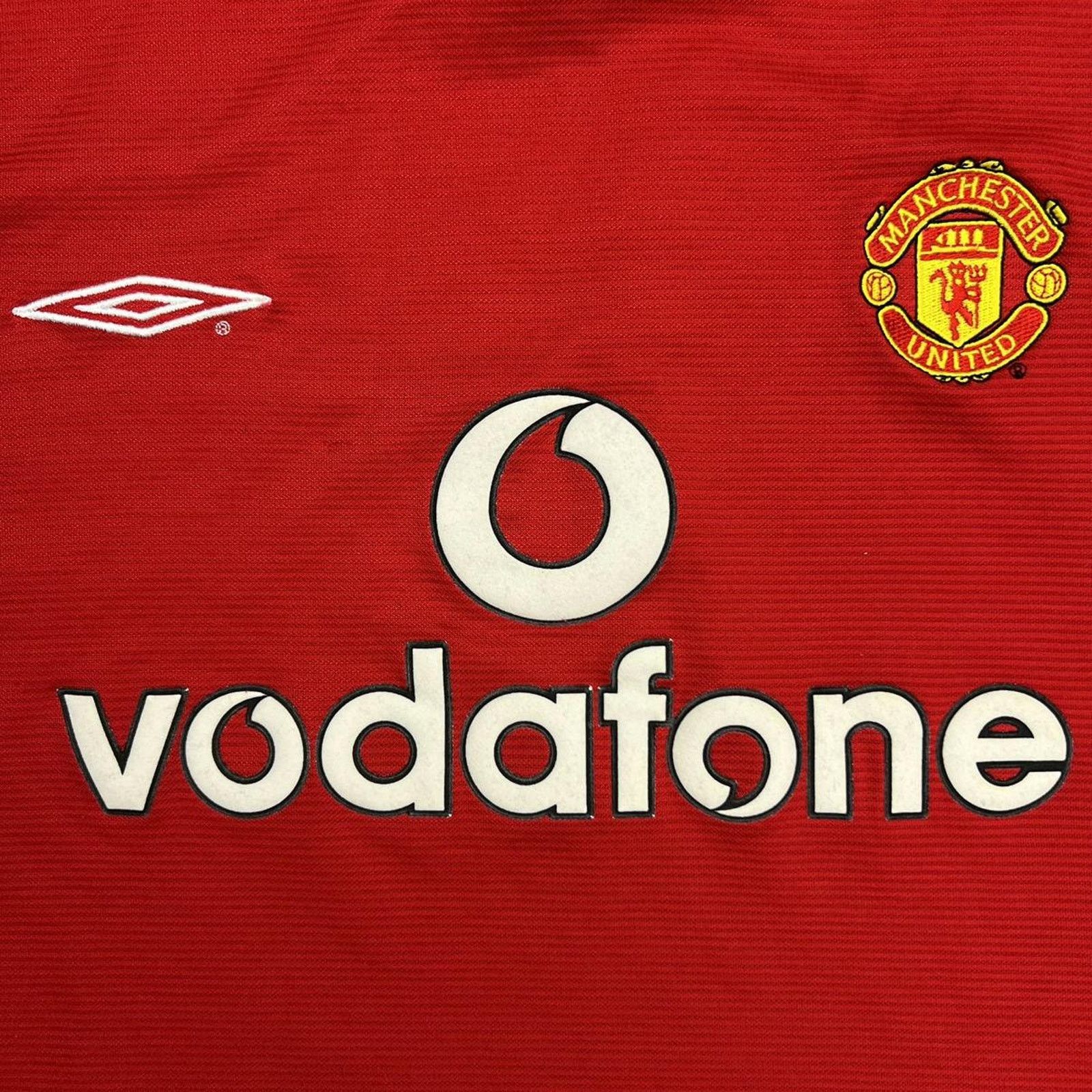Umbro 2000/02 Umbro Manchester United Soccer Jersey 2XL Football Size US XXL / EU 58 / 5 - 2 Thumbnail