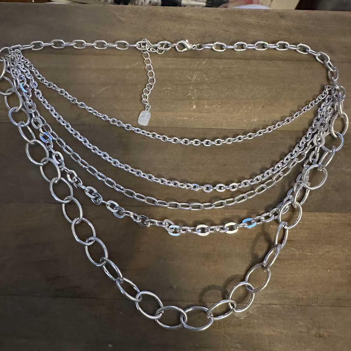 Other You & I multi chain layered necklace Size ONE SIZE - 2 Thumbnail