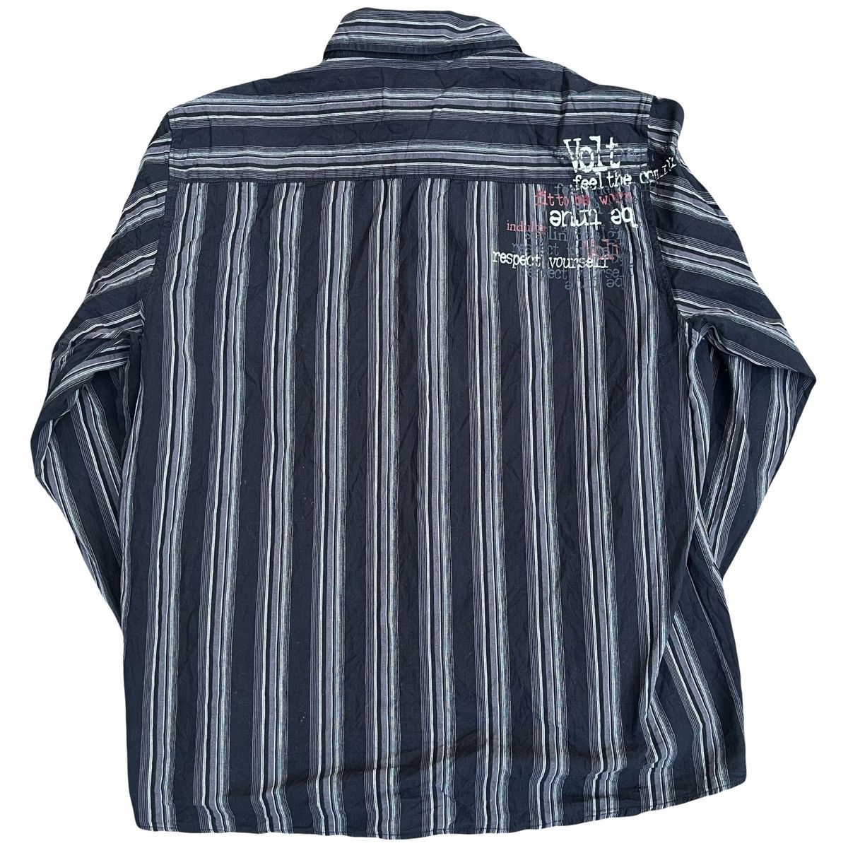 Designer × Vintage Y2K Long Sleeve Button Up Size US XL / EU 56 / 4 - 2 Thumbnail