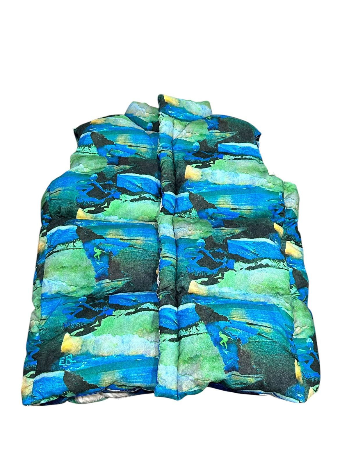ERL ERL Printed Padded Gillet Vest Size US L / EU 52-54 / 3 - 1 Thumbnail