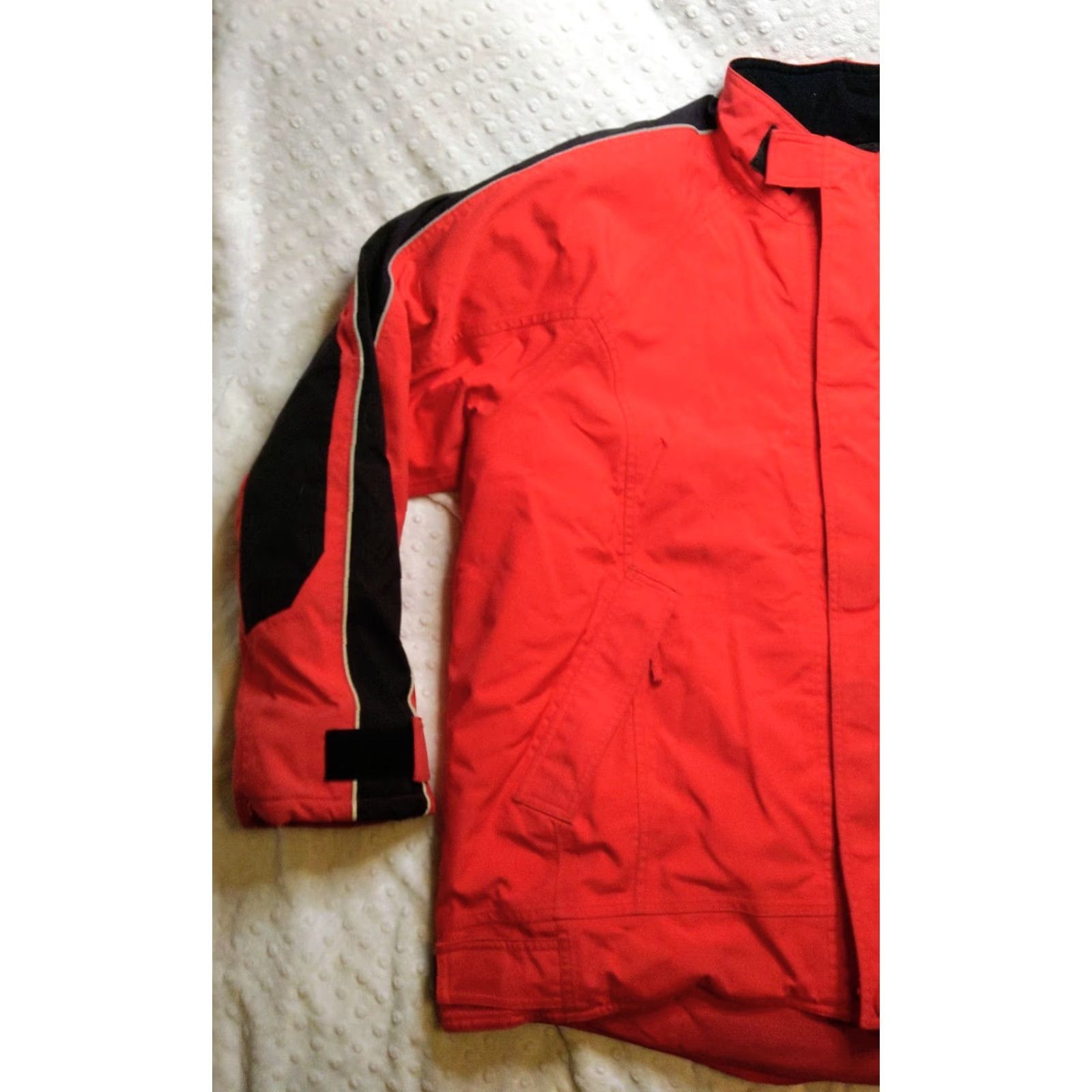Vintage Cabela's Coat Parka Heavy Zip Up Collared Red Black Silver XL Men Size US XL / EU 56 / 4 - 3 Thumbnail
