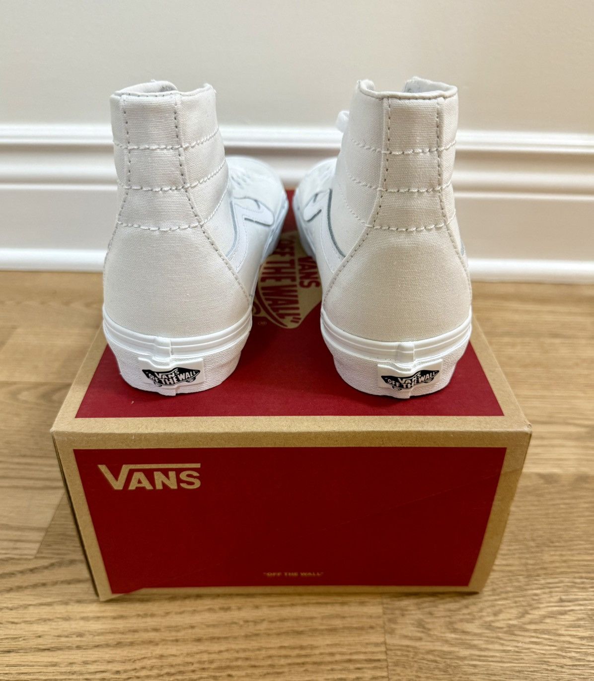 Vans Vans Sk8-Hi Tapered Canvas True White Size US 6 / IT 36 - 5 Thumbnail