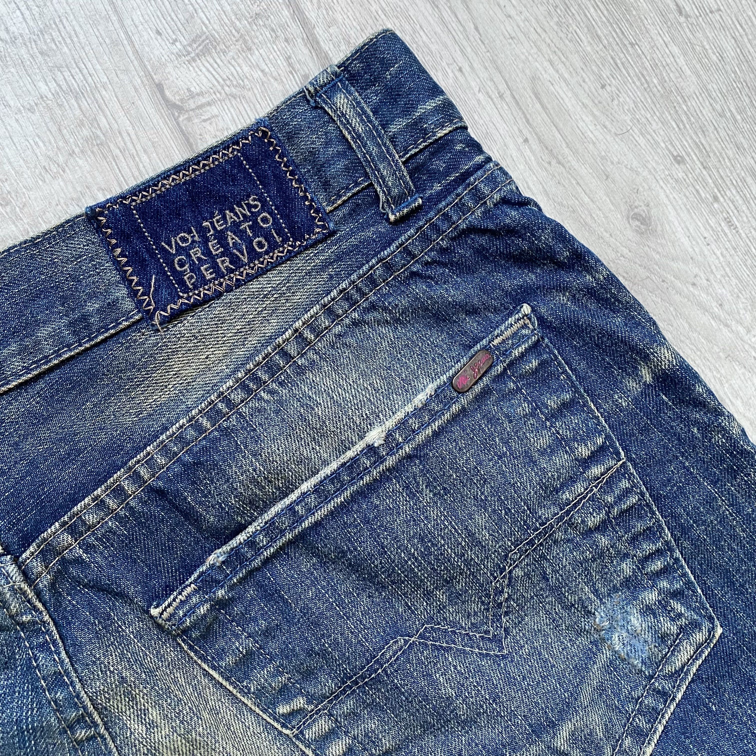 Hysteric Glamour 👖Vintage Amazing Jeans Japanese washed Denim Diesel style Size US 32 / EU 48 - 7 Thumbnail