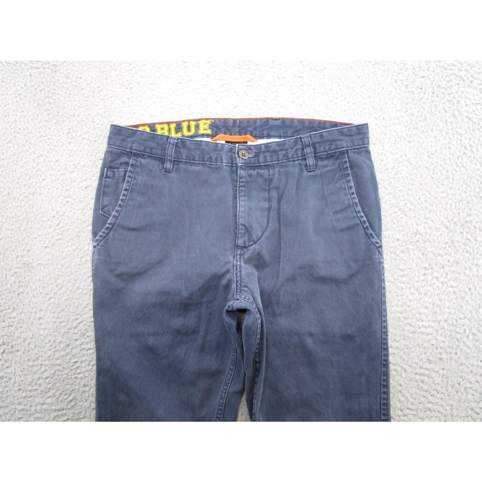 Dockers VTG Dockers Navy Blue University of Michigan Wolverines Pants 32x30 Cotton Khakis Size US 32 / EU 48 - 3 Thumbnail