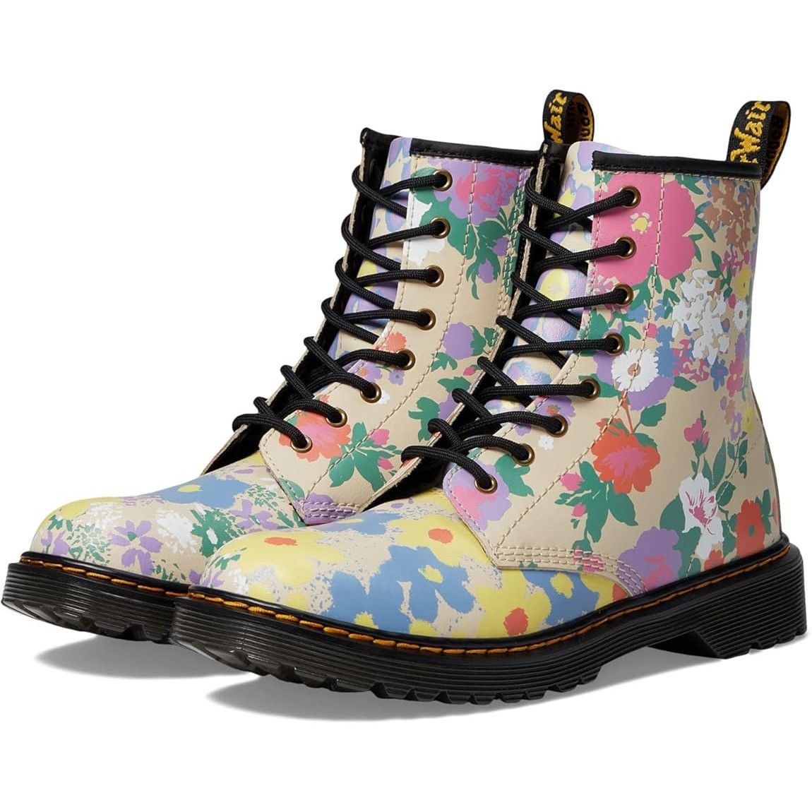 Dr. Martens Dr Martens 1460 Floral Boots - NWOT Size 6 Size US 6 / IT 36 - 1 Thumbnail