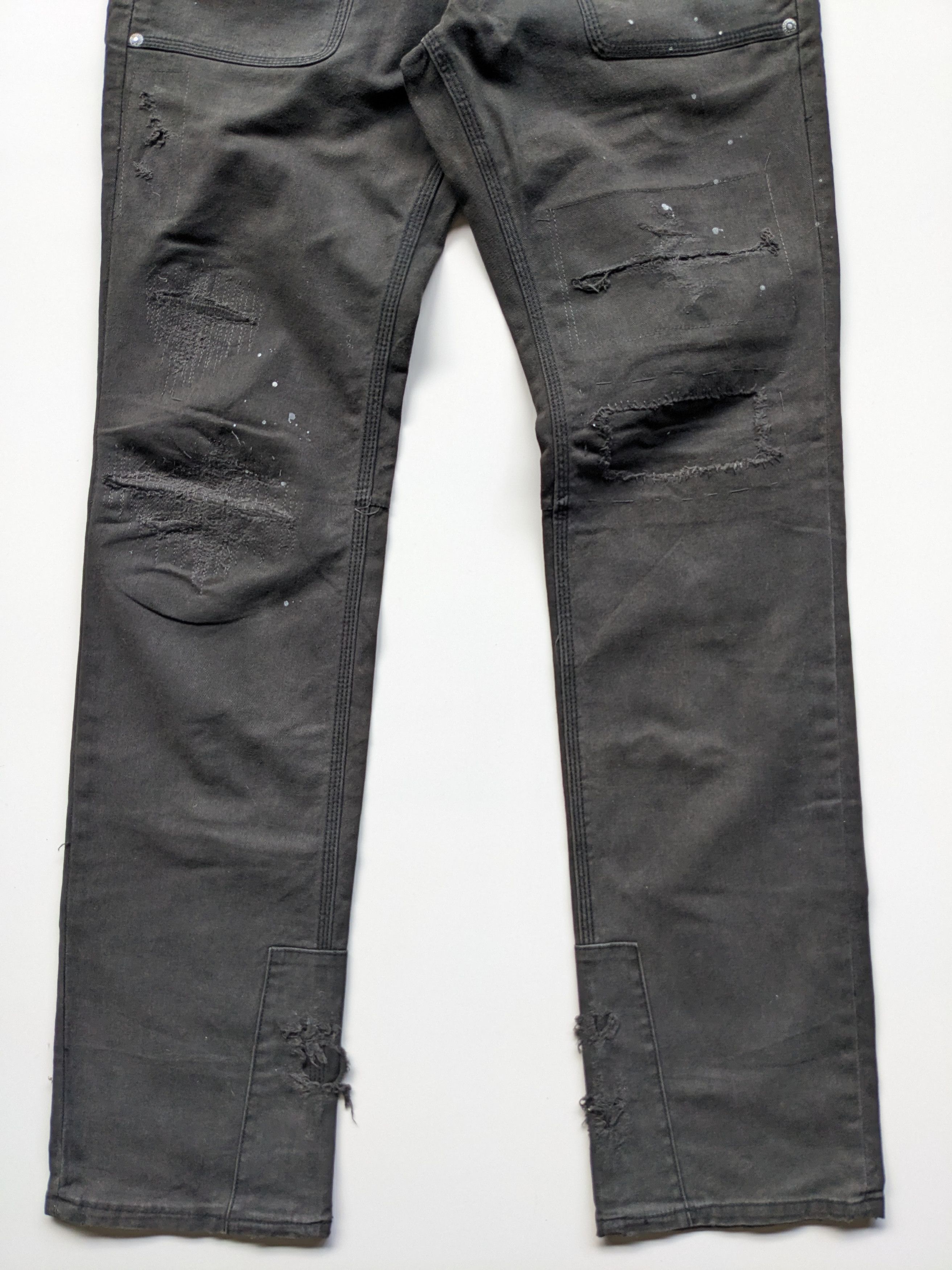 If Six Was Nine × Japanese Brand × Le Grande Bleu (L.G.B.) Branch Ego Trapping distressed buckle back Size US 33 - 5 Thumbnail