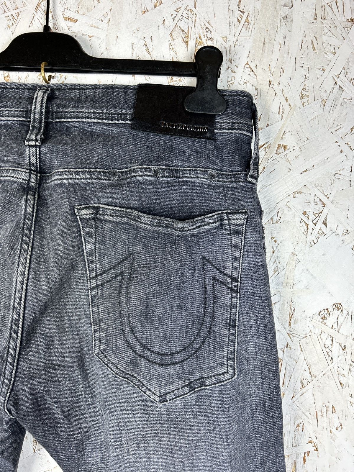 True Religion True Religion Marco Relaxed Taper Slim Denim Jeans Grey 30 Size US 30 / EU 46 - 2 Thumbnail