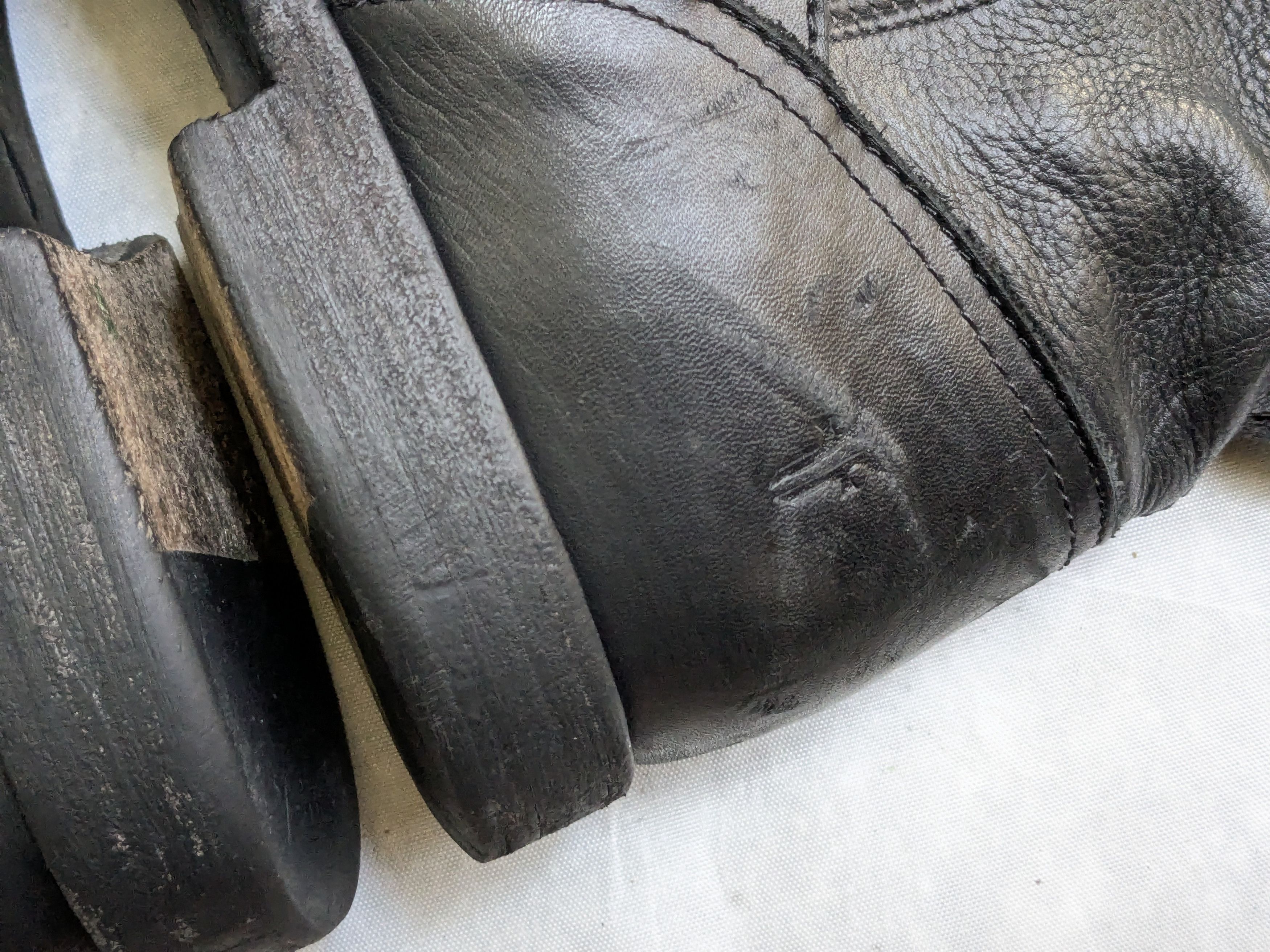 Frye Frye Engineer Boots Black Leather 9.5 Motorcycle Biker Size US 9.5 / EU 42-43 - 12 Thumbnail