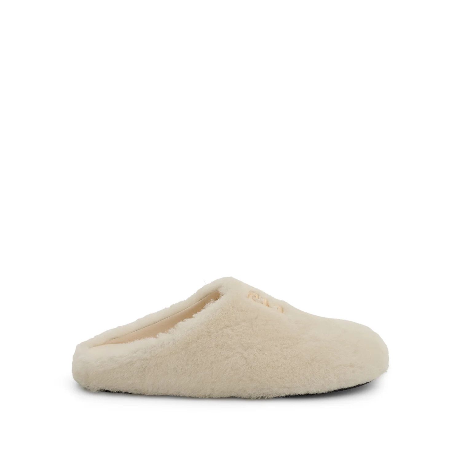 o1srvl11e0724 4g Fur Flats in Ivory