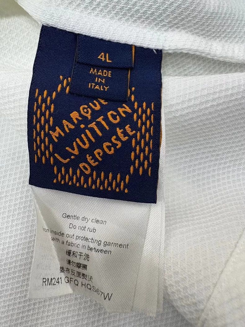 Louis Vuitton LOUIS VUITTON size 4l Fei Dong rhinestone logo short sleev Size US XXL / EU 58 / 5 - 7 Thumbnail