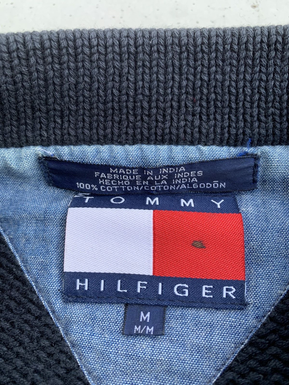 Japanese Brand Tommy Hilfiger Sweater UK Flag Avantgarde Vintage Style Size US M / EU 48-50 / 2 - 5 Thumbnail