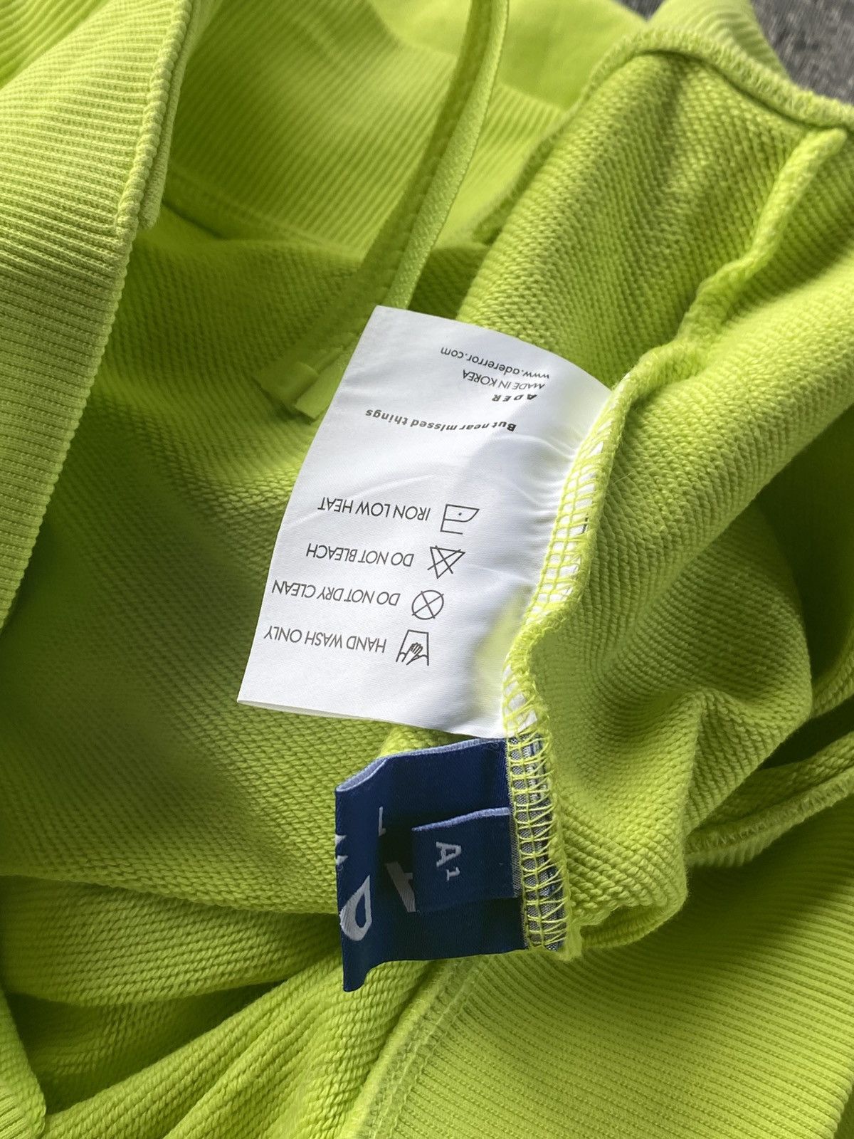 Ader Error RARE ❤️‍🔥 Ader Error Vader Hoodie Zip-up Size US L / EU 52-54 / 3 - 9 Thumbnail