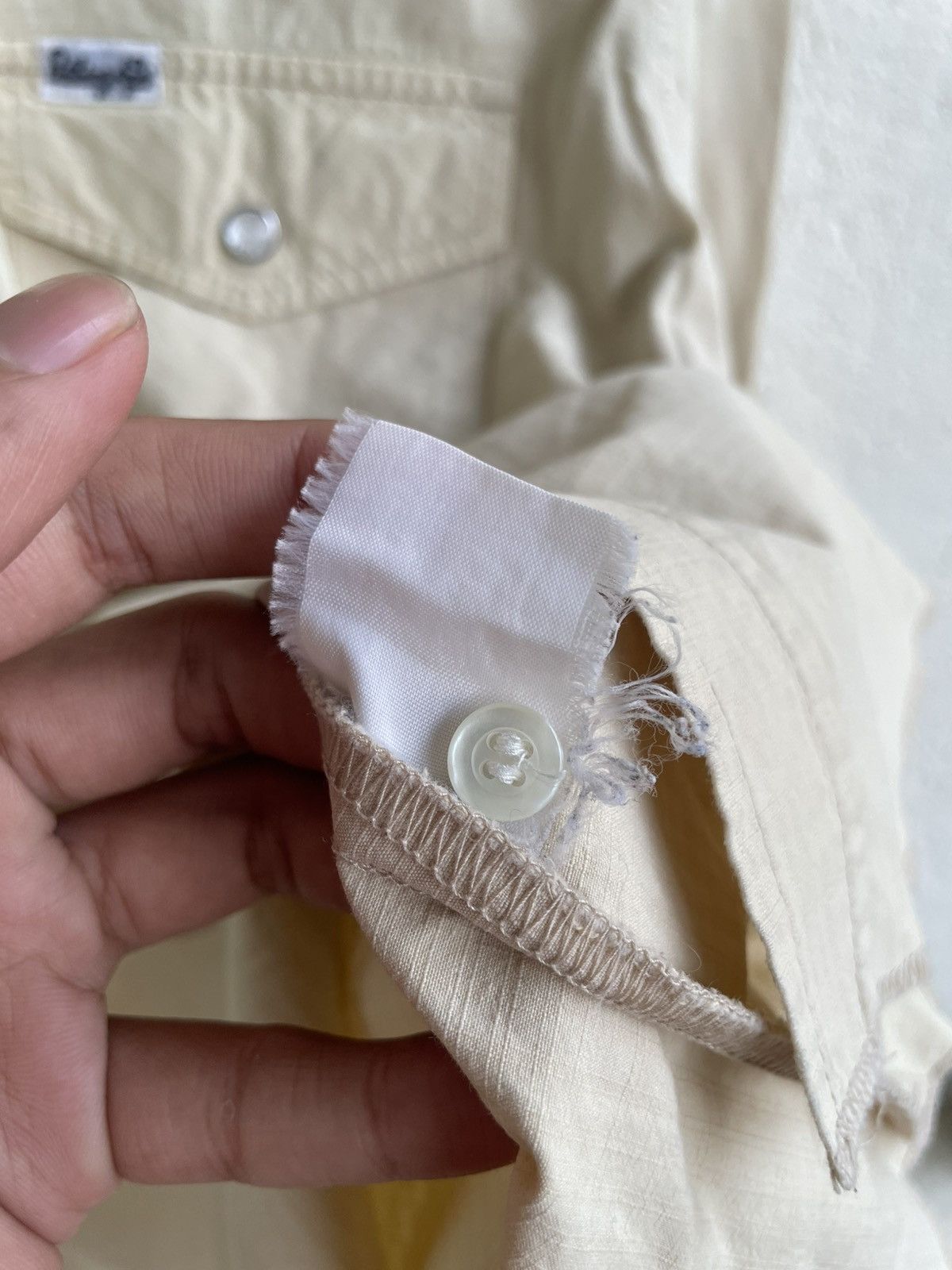 Bape 2000s Thrased Bape Japan Button Up Y2K Hysteric y’s Saint Size US M / EU 48-50 / 2 - 6 Thumbnail