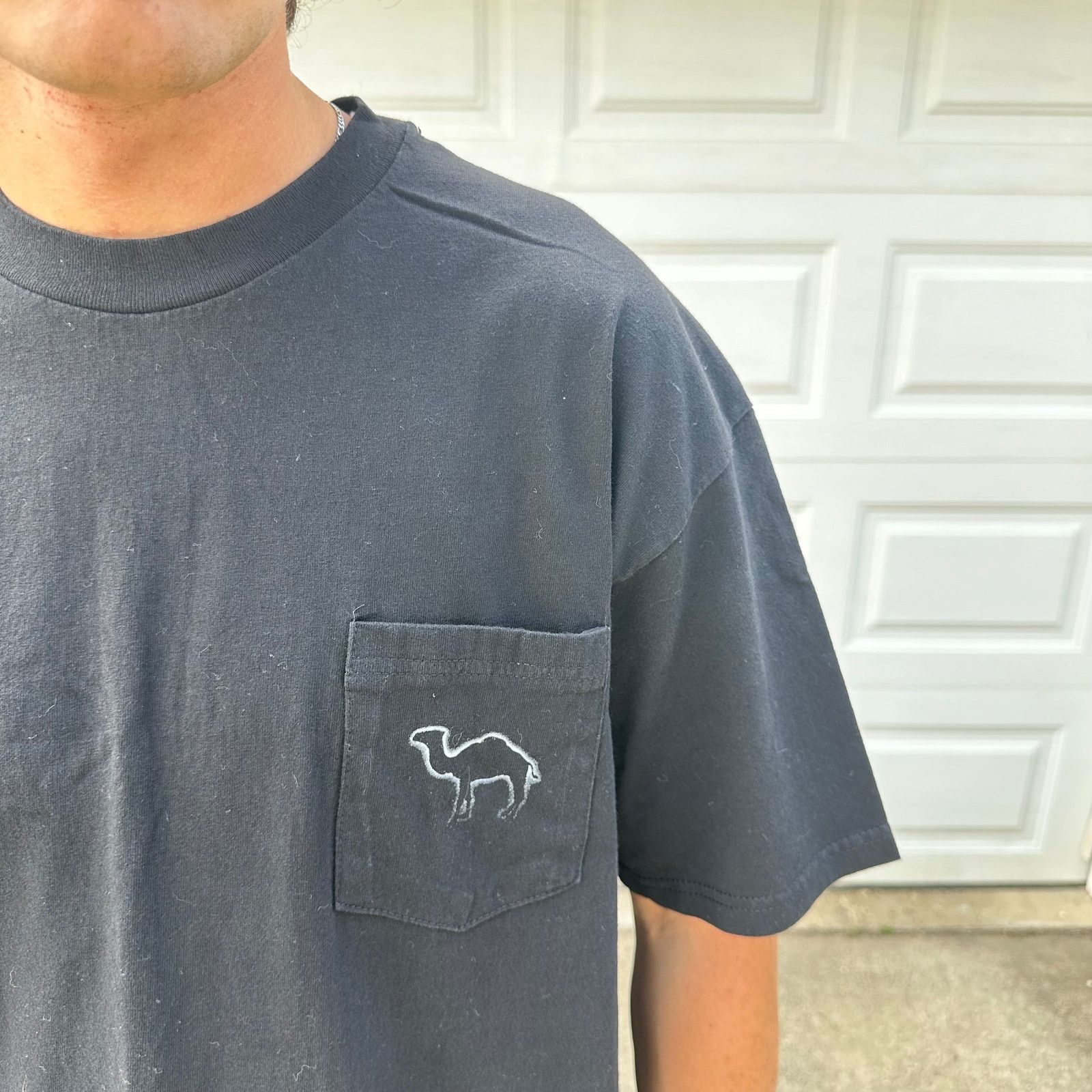 Camel Vintage 90s Men's Camel Cigarettes Eclipse Pocket Tee Sz XL Size US XL / EU 56 / 4 - 3 Thumbnail